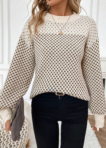 Комбінований демісезонний джемпер джемпер SHEIN