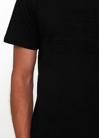 Чорна футболка H&M