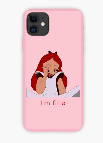 Чохол силіконовий Apple Iphone 11 Pro Аліса зі мною все гаразд Дісней (Alice I'm fine Disney) (9231-1440) MobiPrint (219504888)