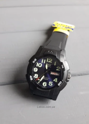 Мужские Часы A128J003Y кварцевые спортивные Q&Q (226698381)
