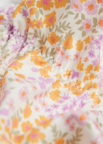 Цветные купальные трусики-плавки с цветочным принтом H&M