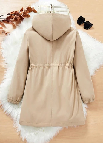 Бежевая демисезонная куртка SHEIN
