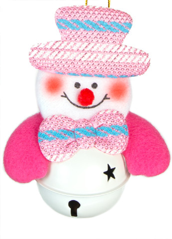 Іграшка новорічна Сніговик, 8х10 см MVM (256456873)