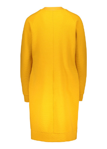 Жовтий кежуал сукня футляр NOSH однотонна