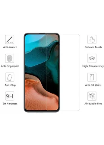 Скло захисне Poco F2 Pro Tempered glass (222240) (222240) Drobak (249599263)
