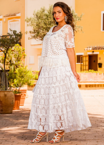 Біла блуза Anastasea