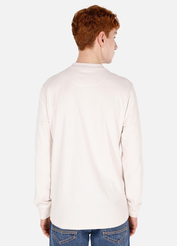 Белый демисезонный спортивный, кэжуал лонгслив Colin's однотонный