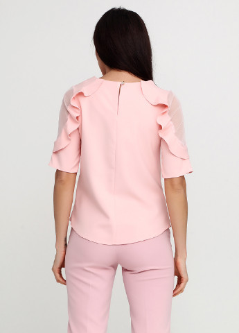 Светло-розовая демисезонная блуза ZUBRYTSKAYA