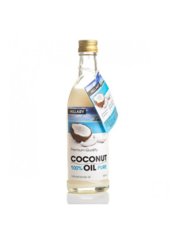 Рафінована кокосова олія Premium Quality Coconut Oil 250 мл Hillary 4820209070033