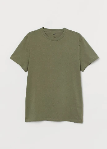 Хакі (оливкова) футболка H&M