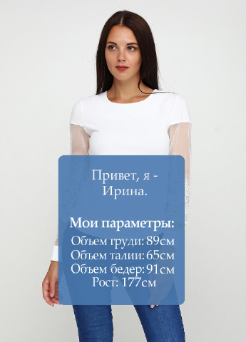 Молочная блуза ZUBRYTSKAYA