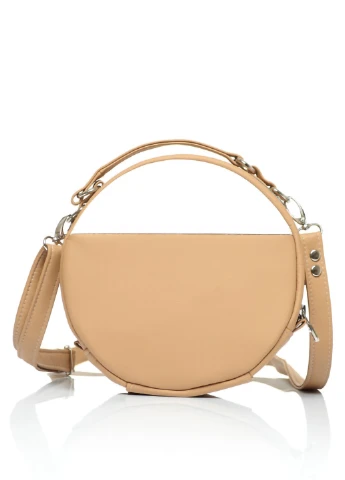 Жіноча кругла сумка-кросбоді 20х20х10 см Sambag (253174645)
