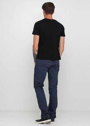 Темно-синие демисезонные прямые джинсы Celio