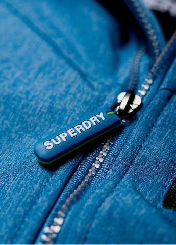 Синяя демисезонная куртка Superdry