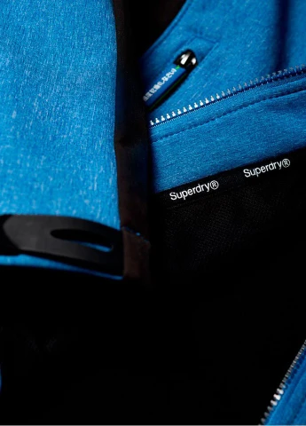 Синяя демисезонная куртка Superdry