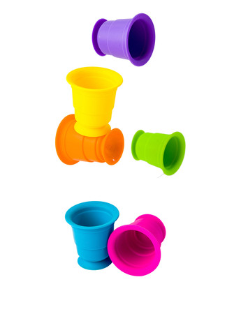 Ігровий набір М'які чашки (6 ін.), 5х5х5 см Fat Brain Toys (286230122)