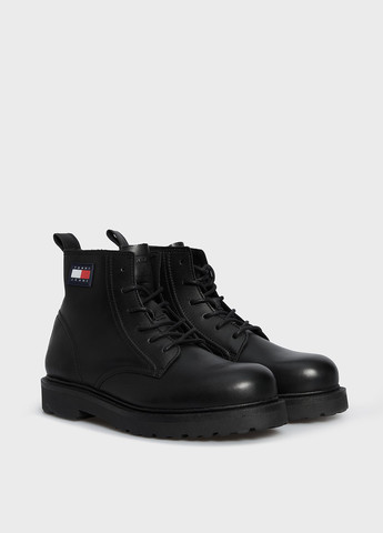 Черные осенние ботинки Tommy Jeans