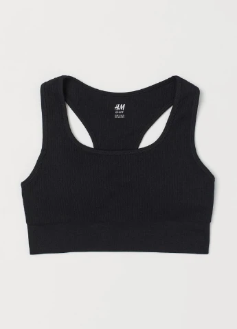 Чорний бюстгальтер H&M