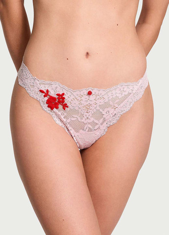 Рожевий демісезонний комплект (бюстгальтер, трусики) Victoria's Secret