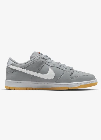Кроссовки DV5464-001 Nike SB DUNK LOW серые демисезоны (322596183)
