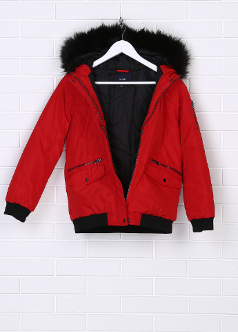Красная зимняя куртка Kiabi