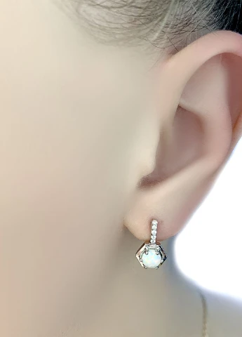 Сережки Silver Flame (233883763)