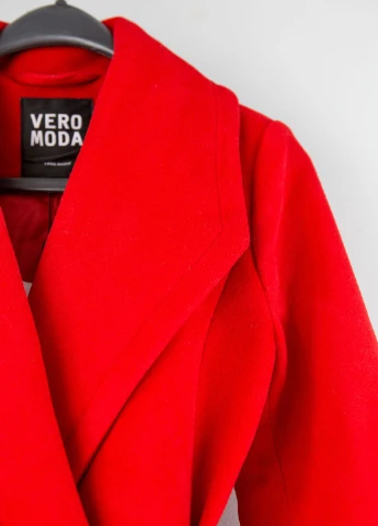Червоне демісезонне Пальто Vero Moda