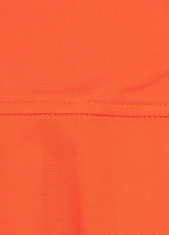 Оранжевое кэжуал платье клеш BGL однотонное