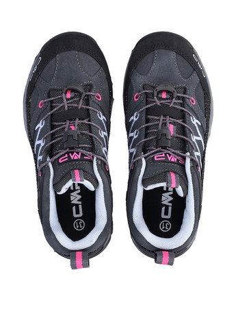 Черные всесезон кроссовки CMP RIGEL LOW TREKKING SHOES WP