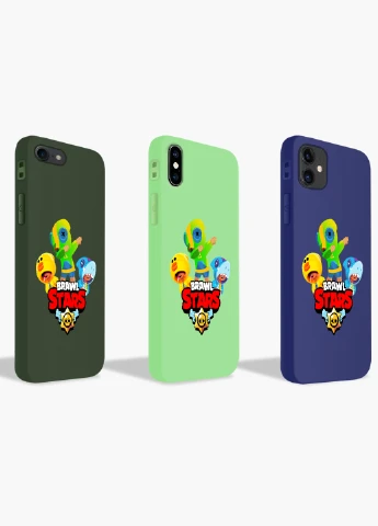 Чохол силіконовий Apple Iphone 7 plus Леон Бравл Старс (Leon Brawl Stars) (17364-1703) MobiPrint (219510730)