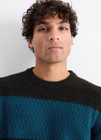 Комбинированный зимний джемпер джемпер C&A