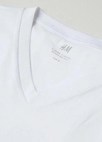 Белая футболка H&M