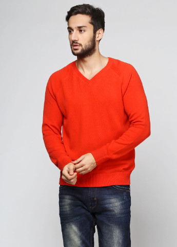 Темно-красный демисезонный пуловер пуловер Gap
