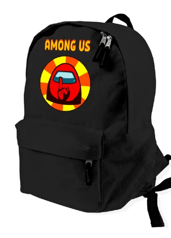 Детский рюкзак Амонг Ас Красный (Among Us Red) (9263-2412) MobiPrint (217074467)