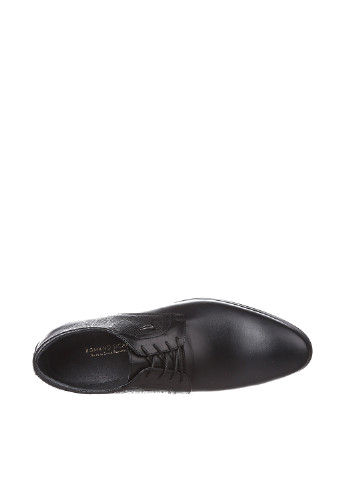 Черные классические туфли Romano Sicari на шнурках