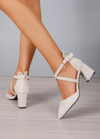 SHEIN Туфлі світло-бежевий з текстиль, китай — літо (325077865)