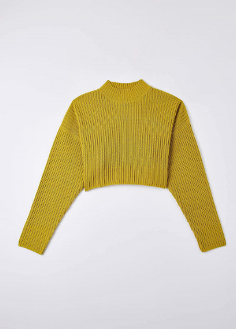 Фисташковый демисезонный свитер жен Terranova