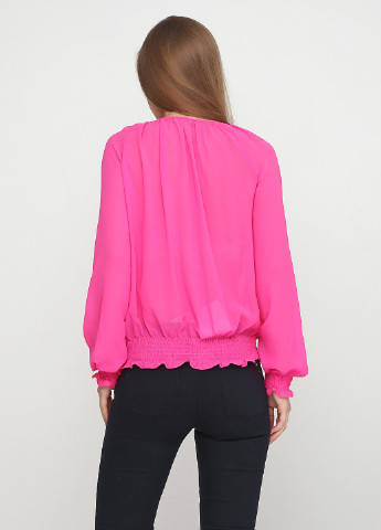 Рожева демісезонна блуза з довгим рукавом Sweet revenge