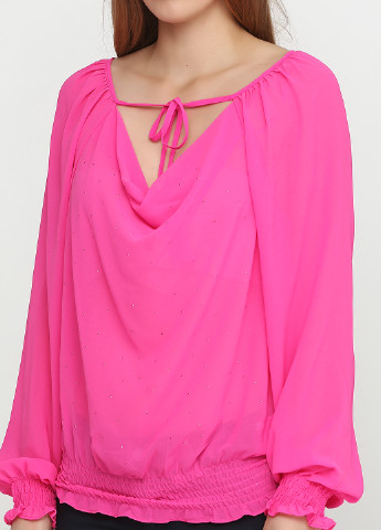 Рожева демісезонна блуза з довгим рукавом Sweet revenge