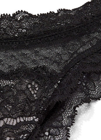 Чорний демісезонний комплект (бюст'є, трусики) Victoria's Secret