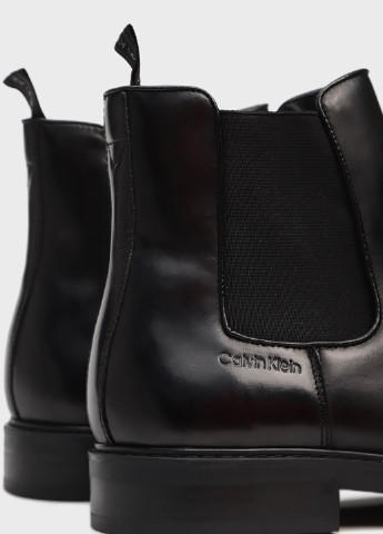 Черные осенние ботинки челси Calvin Klein