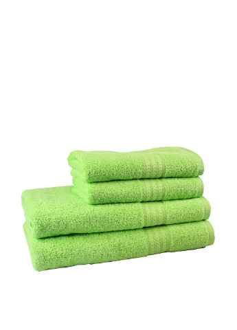 Hobby полотенце, 70х140 см полоска фисташковый производство - Турция