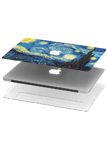 Чохол пластиковий для Apple MacBook Pro Retina 15 A1398 Нагасакі Велика Хвиля (Van Gogh) (6353-2438) MobiPrint (218867716)