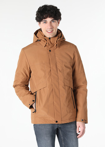 Светло-коричневая демисезонная куртка Colin's