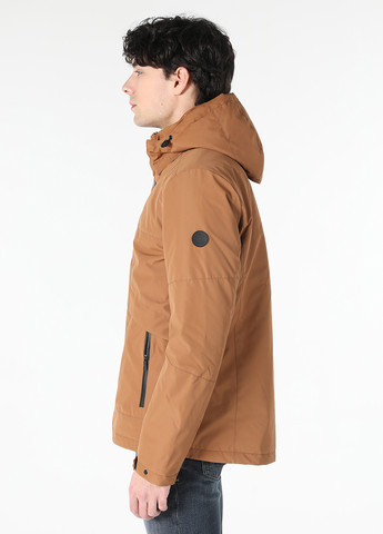 Светло-коричневая демисезонная куртка Colin's