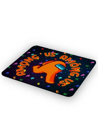 Килимок для мишки Амонг Ас Помаранчевий (Among Us Orange) (25108-2408) 29х21 см MobiPrint (224437358)