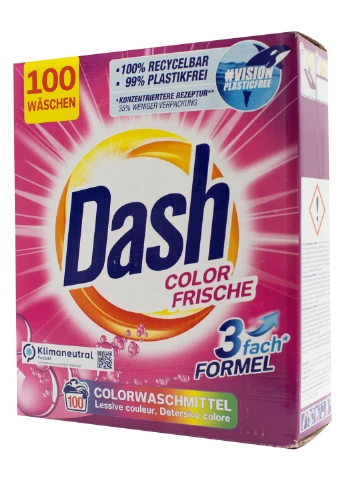 Порошок для прання Color Frische 6 кг (100 прань) Dash (254376278)