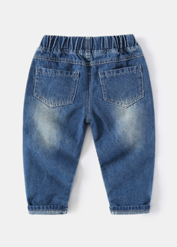 Синие летние джинсы No Brand