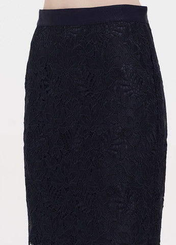 Темно-синяя кэжуал однотонная юбка Ann Taylor карандаш