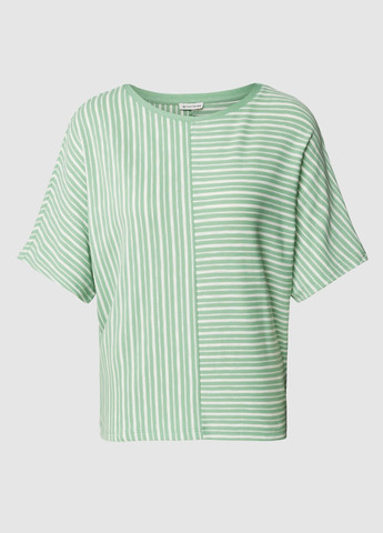 Зелена літня футболка Tom Tailor